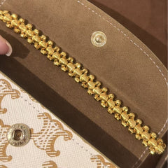 Alluvial Gold Explosive Cat Eye Transfer Bead Braided Bracelet For Women 2025 Popular Alluvial Gold Bracelet Fashionable And Versatile High-End