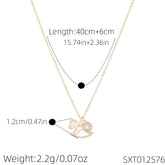 Natural Shell Pony Pendant Necklace – 18K Gold Plated Zodiac Horse Spirit Necklace, Meaningful Good Luck Jewelry Gift for Women