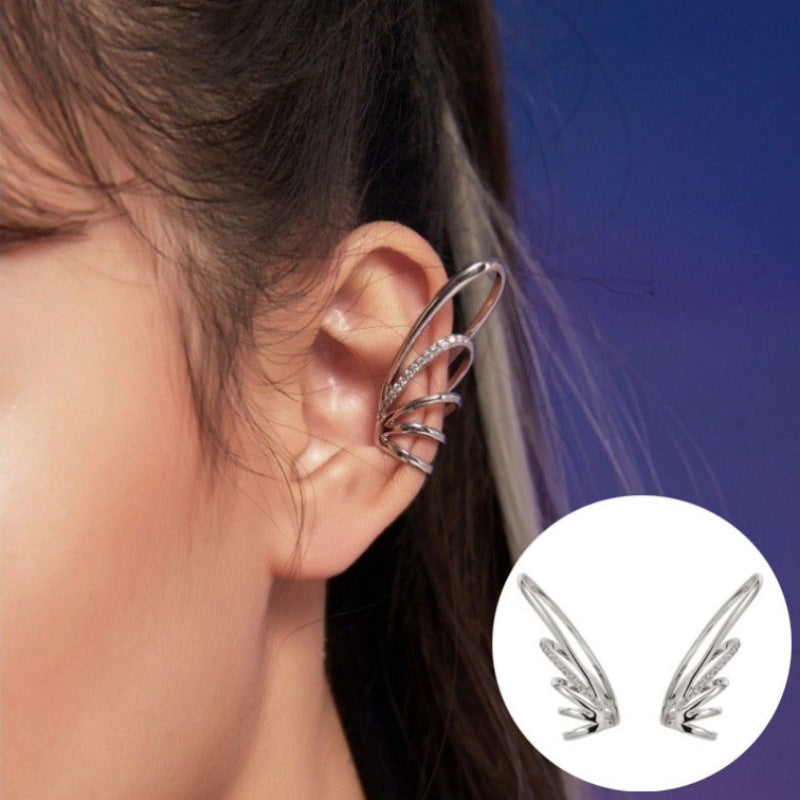 French Retro Gold Hoop Earrings - S925 Silver Needle Minimalist Thick Hoops - 18K Gold Plated Niche Design High-End Earrings for Women