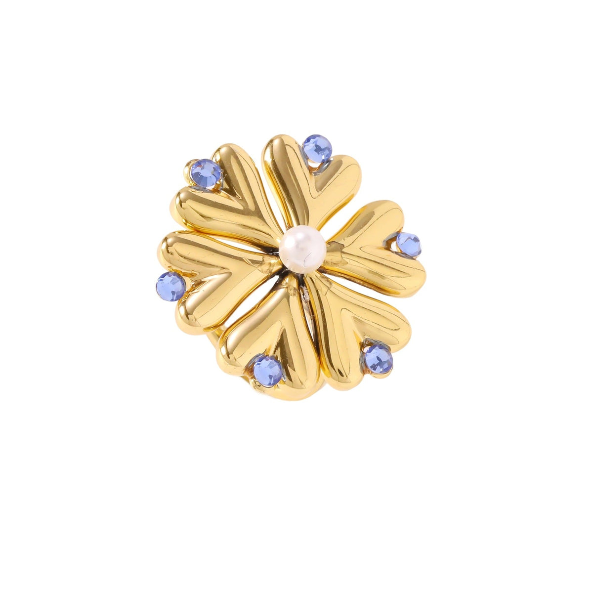 Pearl Firework Stud Earrings - S925 Silver Needle Japanese & Korean Style Micro-Encrusted Zircon Earrings - High-End Light Luxury Floral Jewelry