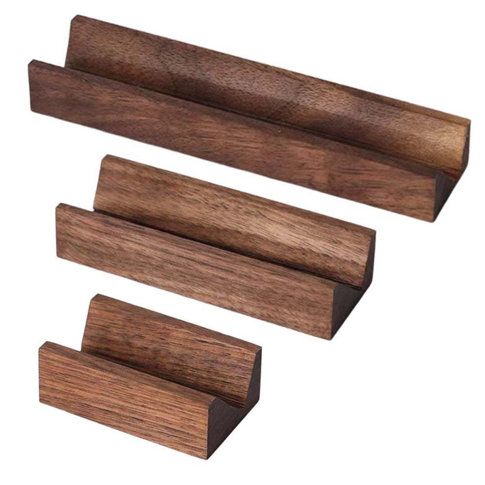 Cross-Border Hot Selling Walnut Ring Rack Earrings Ring Storage Rack Jewelry Display Rack Jewelry Photography Props